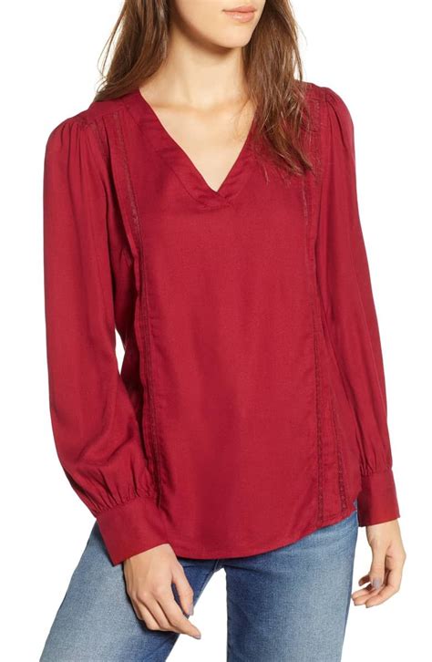 nordstrom blouses tops|nordstrom women's tops and blouses.